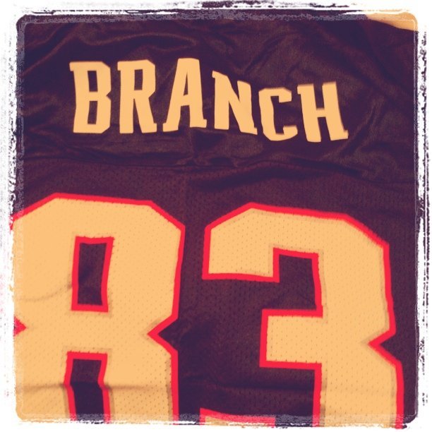 Pulling my Deion Branch jersey out of retirement